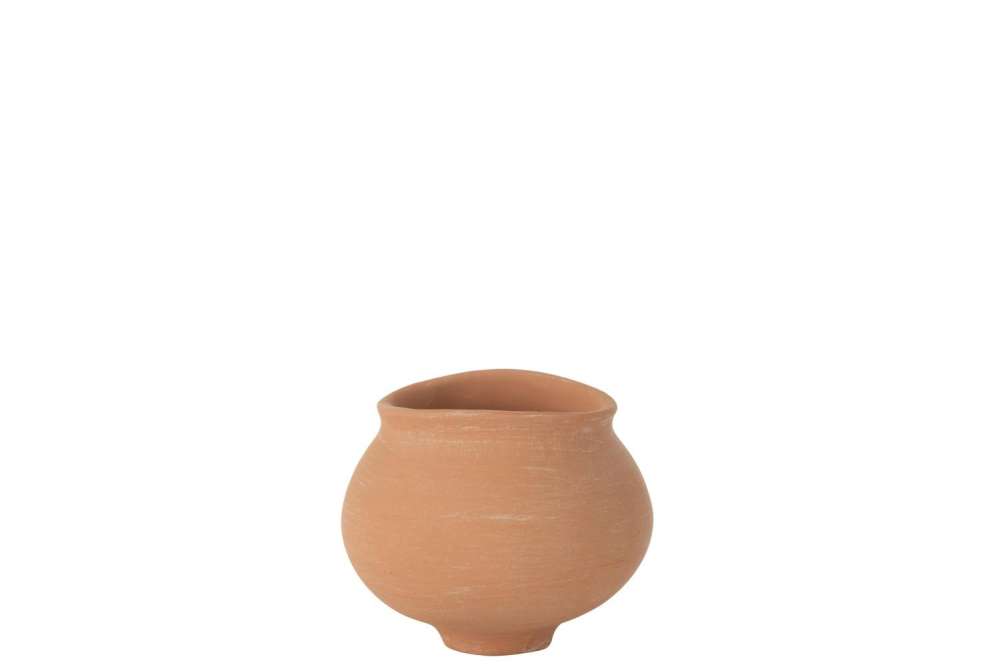 FLOWERPOT KAIA  ROUND CEMENT TERRA SMALL