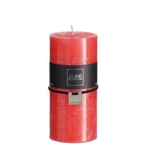CYLINDER CANDLE RED L -52H