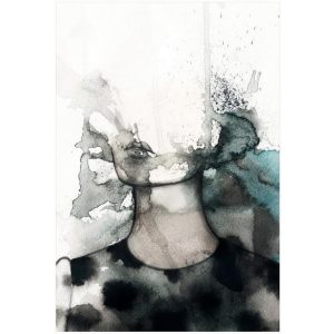 Bilde Canvas Dame Abstrakt 1 50X70Cm