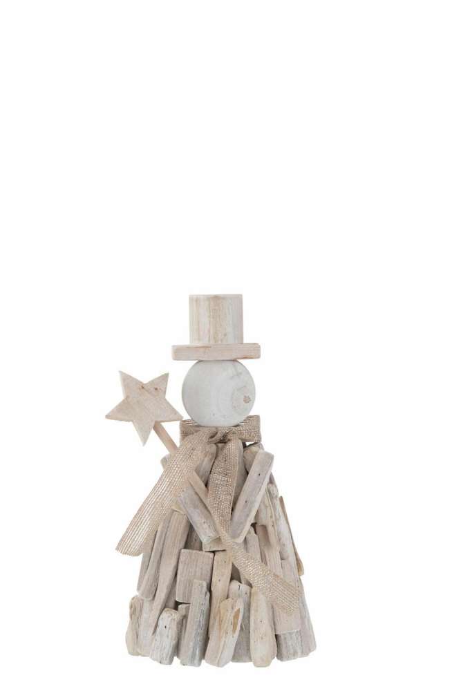 FIGURE+STAR  WINTER WOOD WHITE LARGE