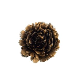 BAUBLE DECO LOOSE FEATHERS GOLD