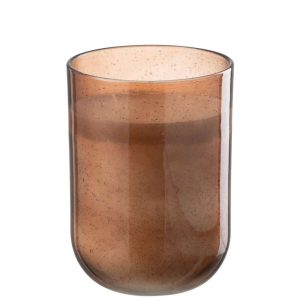 SCENTED CANDLE LI-LY LAND WAX BROWN LARGE-80H