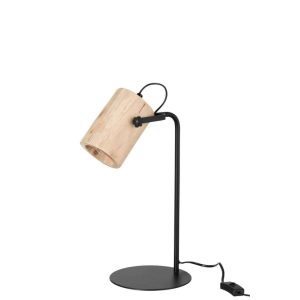 DESK LAMP SILAS CHESTNUT WOOD NATURAL