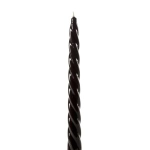 Snurrelys 2X23cm Sort lakk