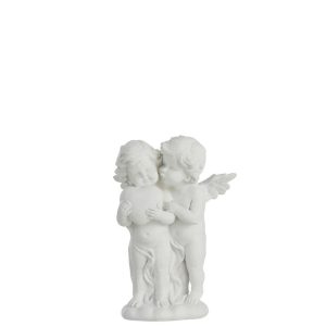 COPPIA ANGEL HUGGING POLY WHITE LARGE