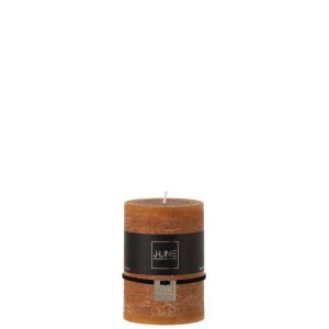 CYLINDER CANDLE  CARAMEL M39H