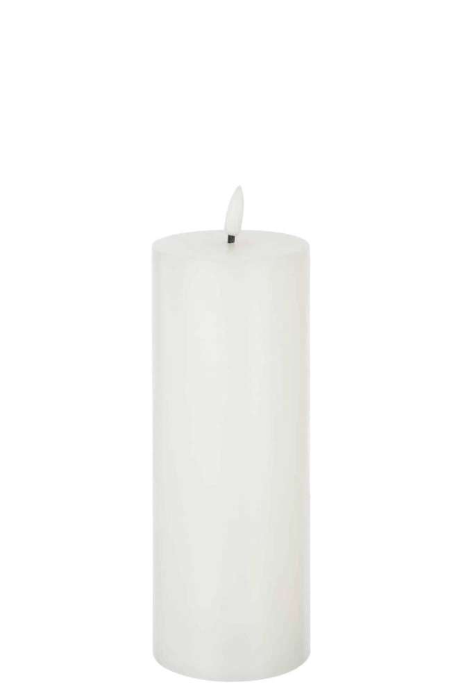 CANDLE LED WHITE LARGE