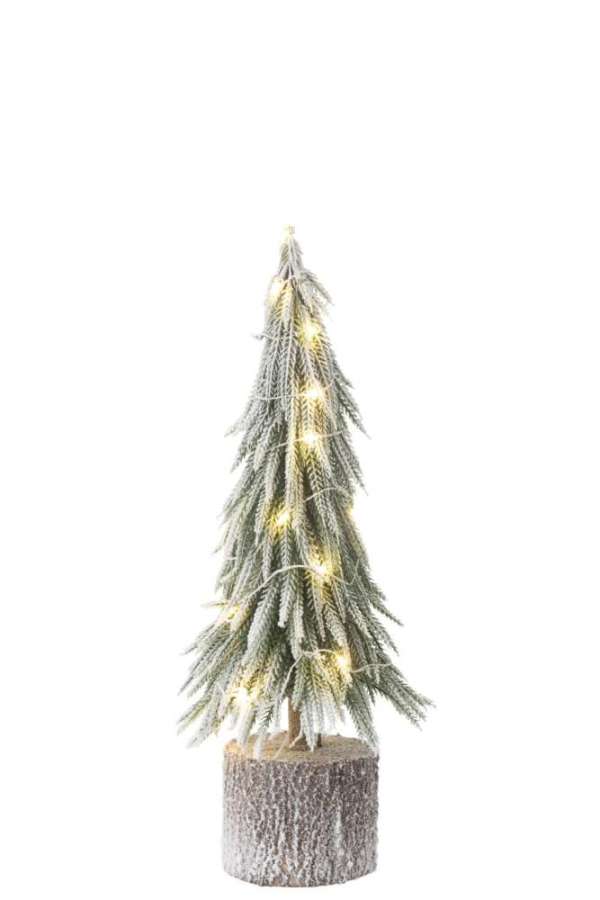 XMAS TREE A+LED ARTIFICIAL SNOW GREEN MIDUM