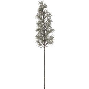 BRANCH PINE SNOWY PLASTIC GREEN LARGE