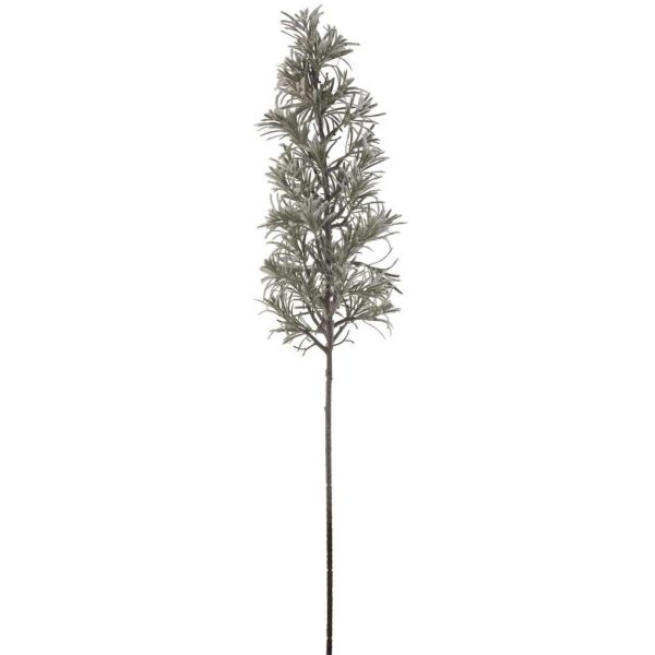 BRANCH PINE SNOWY PLASTIC GREEN LARGE