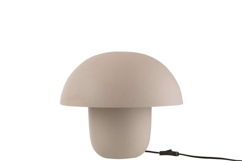 TABLE LAMP IRON GREIGE MEDIUM