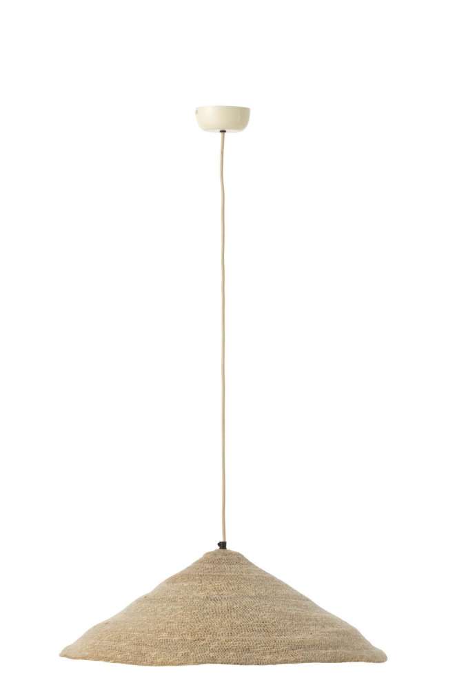 HANGING LAMP HAT MOONJ GRASS LIGHT NATURAL SMALL