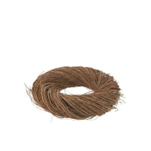 WREATH ROUND TWIG WILLOW NATURAL MEDIUM