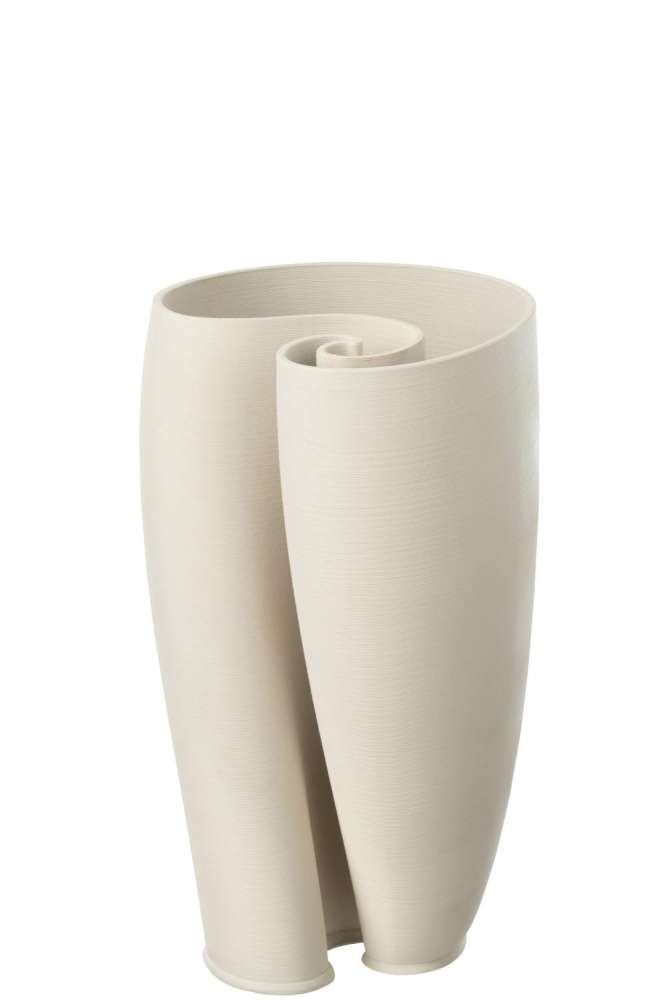 VASE HYDRIA CERAMIC BEIGE