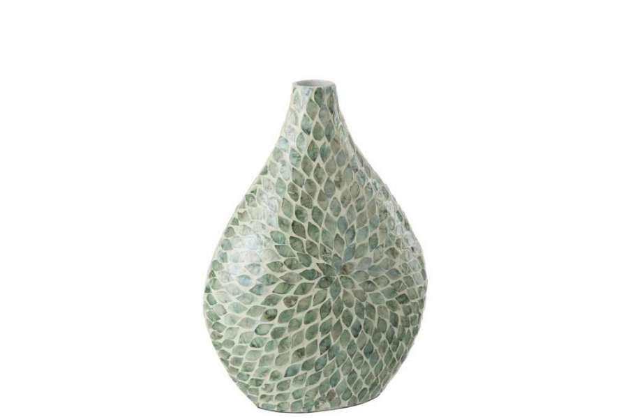 VASE ALPHA PEARL LIGHT BLUE