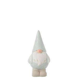 LEPRECHAUN CERAMIC WHITE/LIGHT BLUE SMALL
