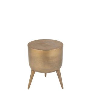 STOOL FONE ALUMINIUM GOLD