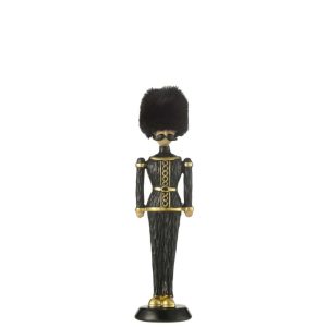 NUTCRACKER FUR HAT RESIN BLACK MEDIUM