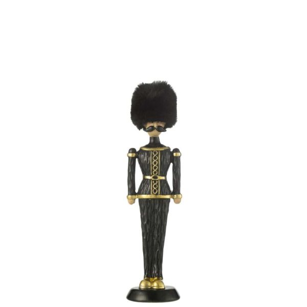 NUTCRACKER FUR HAT RESIN BLACK MEDIUM
