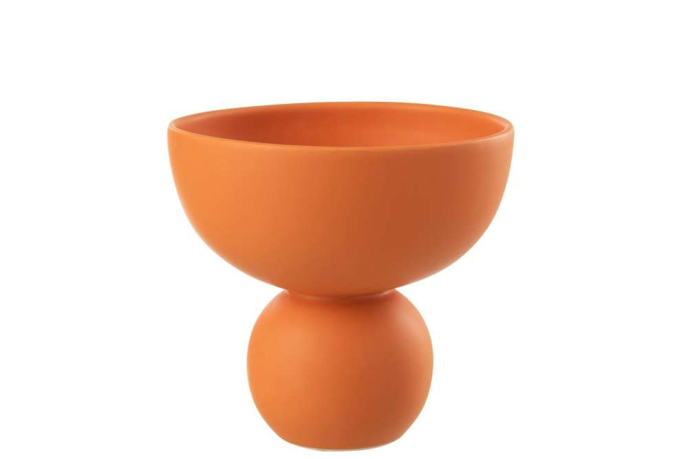 VASE BOWL PORCELAIN TERRACOTTA