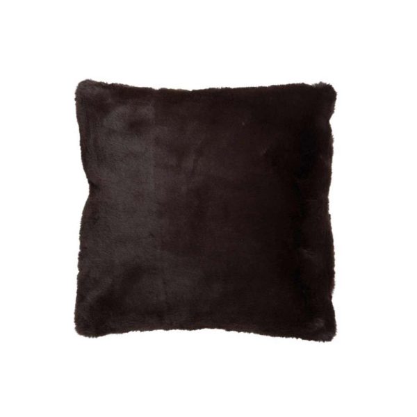 CUSHION CUTIE POLYESTER DARK BROWN