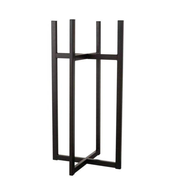 FOOT FOR FLOWERPOT/BASKET METAL BLACK MEDIUM