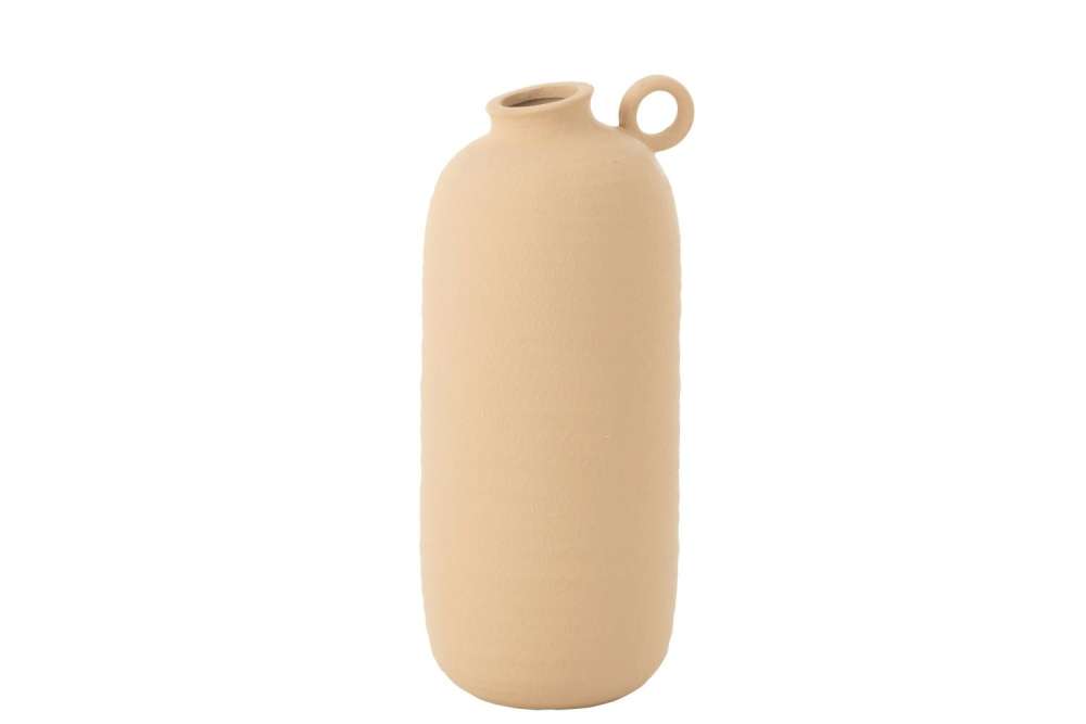 VASE CASSIA NARROW CLAY BEIGE LARGE