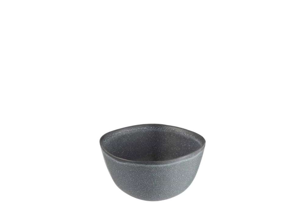 BOWL LOUISE CERAMIC GREY SMALL