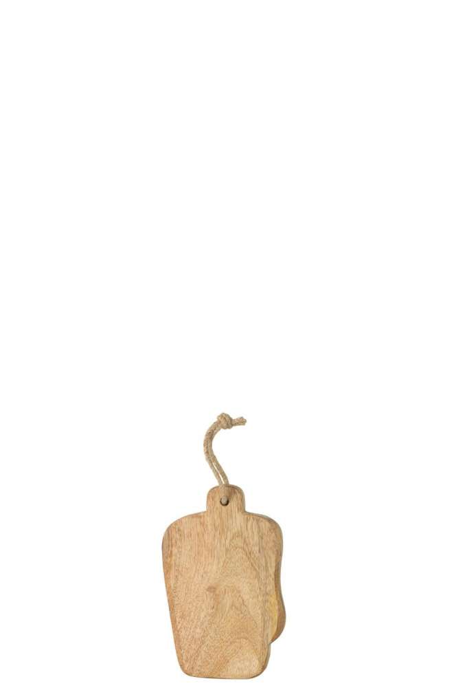 CUTTING BOARD RECTANGLE ORGANIC WOOD SMALL
