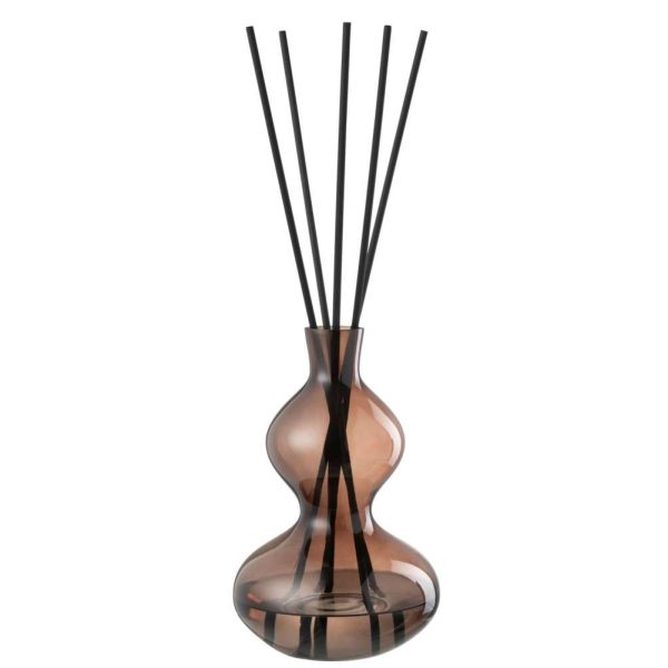 SCENTED OIL LI-LY LAND GLASS BROWN LARGE