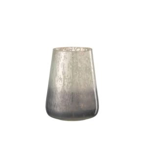 HURRICANE MILKY GLASS GREY LARGE