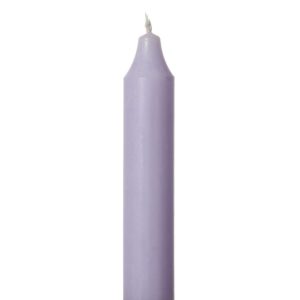 Kronelys Rustikk 2,2X30Cm 66 Lys Lilla