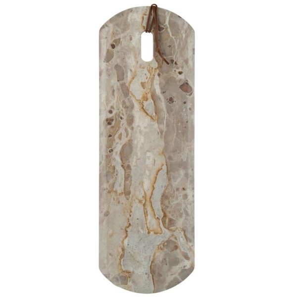 PLANK RECTANGLE MARBLE BEIGE LARGE