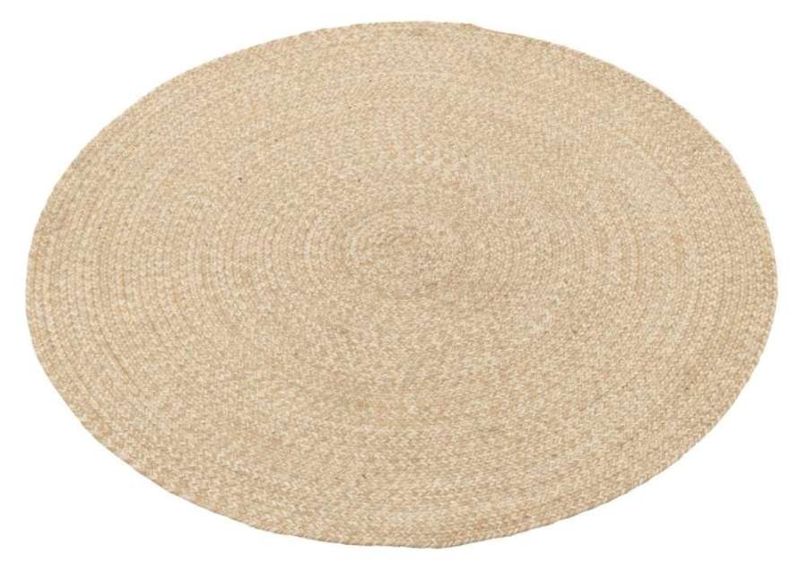 CARPET MIAMI OUTDOOR POLY NATURAL/WHITE LARGE