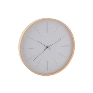 CLOCK CHRIS WOOD NATURAL