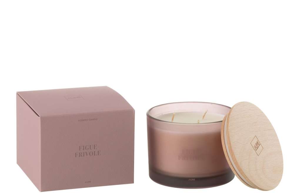 SCENTED CANDLE ACCORDS ESSENTIELS FIGUE FRIVOLE-28H
