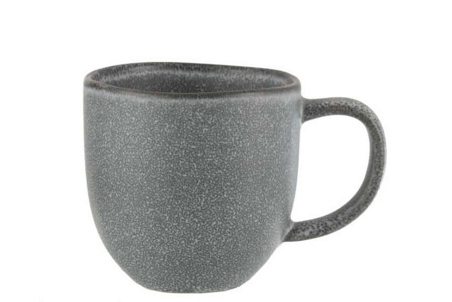 MUG LOUISE CERAMIC GREY
