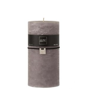 CYLINDER CANDLE  DARK GREY XXL150H
