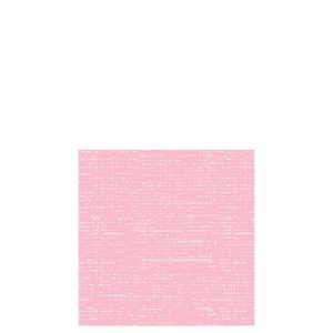 PACK 16 NAPKINS TEXTTILE TOUCH PAPER LIGHT PINK SMALL