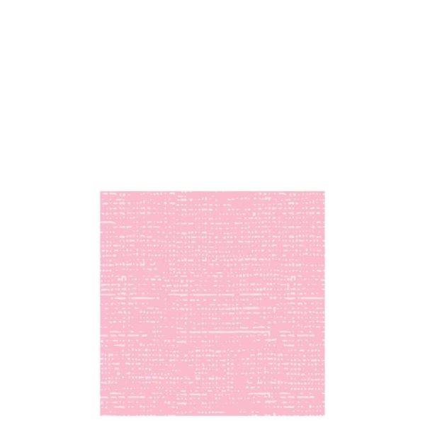 PACK 16 NAPKINS TEXTTILE TOUCH PAPER LIGHT PINK SMALL