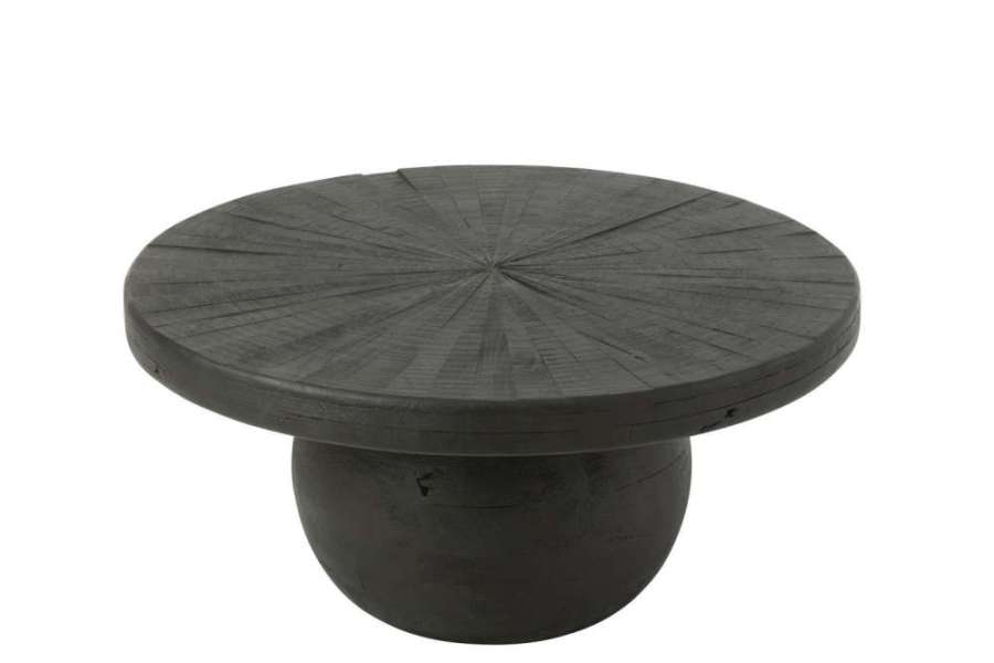 TABLE BOWL SHANIL WOOD BLACK