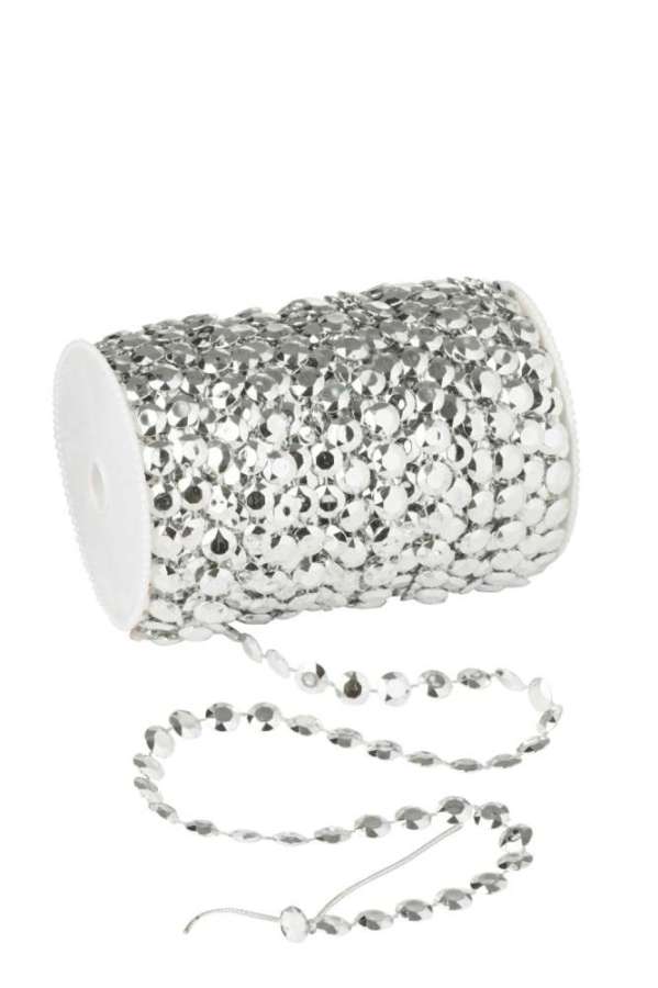 GARLAND ROLL 30M PS SILVER COLORED