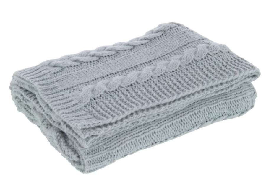 PLAID TWIST POLYESTER GREY