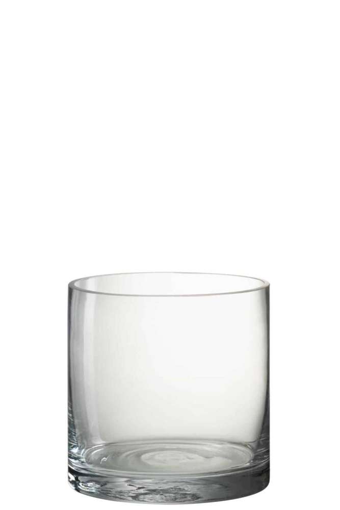 VASE CYLINDER VOLA GLASS TRANSPARENT SMALL