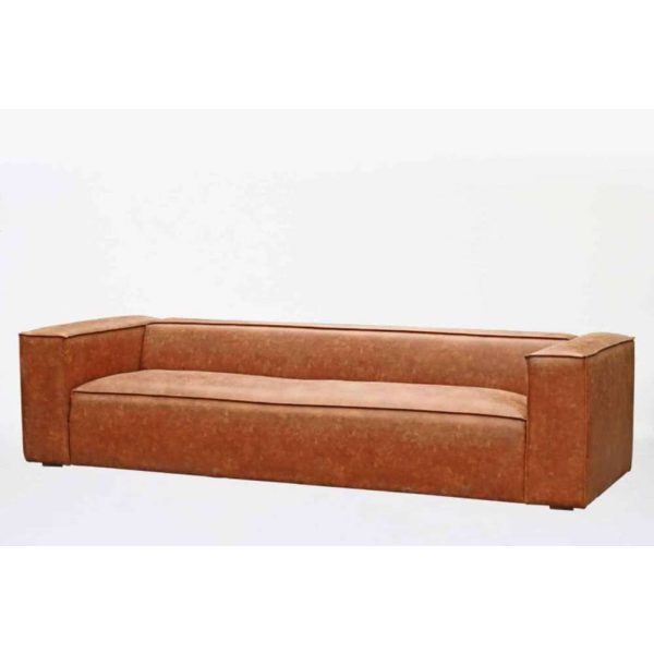COUCH 4SEAT MODERN BROWN