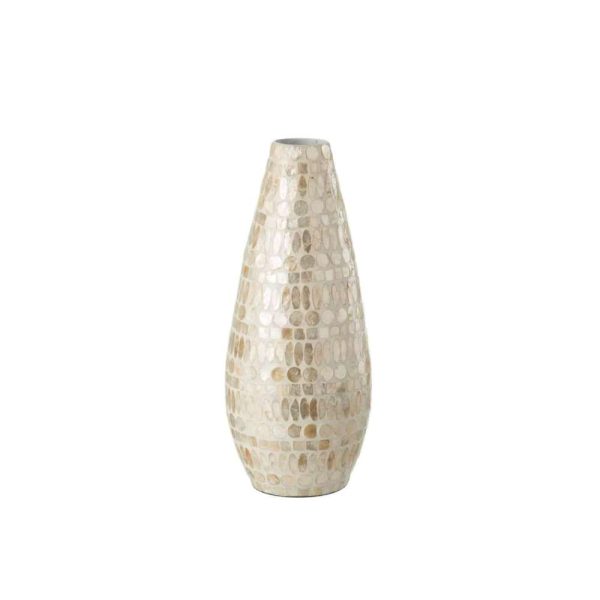 VASE BETA PEARL BEIGE