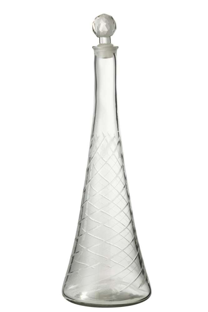 CARAFE STEM GLASS TRANSPARENT