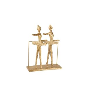 2 BALLERINAS POLY GOLD