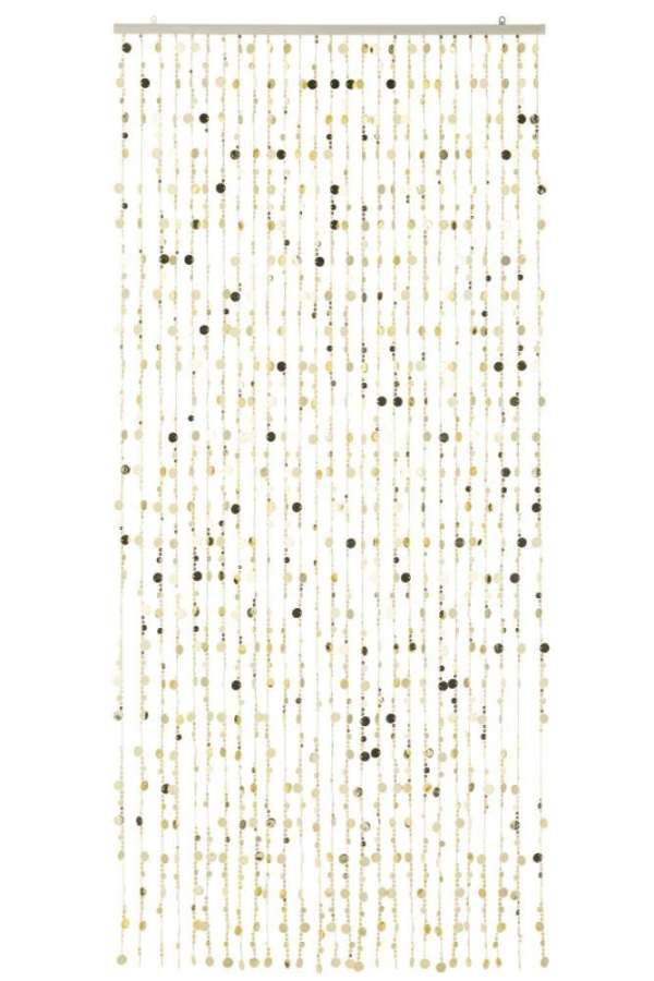 CURTAIN ROUND PS GOLD COLORED