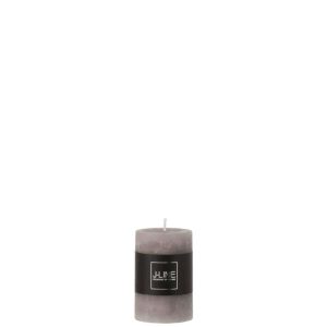 CYLINDER CANDLE  DARK GREY  S18H